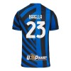 Maillot de Supporter Inter Milan Barella 23 Domicile 2024-25 Pour Enfant